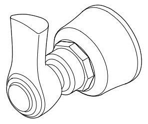 Brizo Rook RP100338NK Diverter Handle - Lever