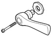 Brizo Rook RP100340NK Pressure Balance Valve Lever Handle