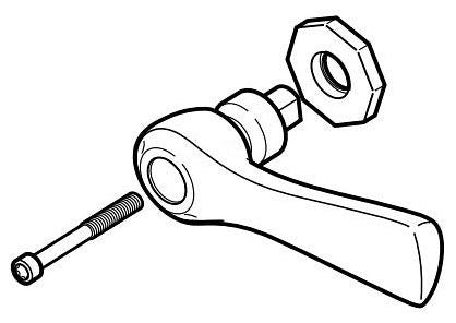 Brizo Rook RP100340NK Pressure Balance Valve Lever Handle