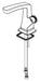 Delta Vesna RP100344BL Flange and Gasket (1 hole)