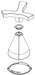 Delta Stryke: Handle - 2O Right ASM Bath Faucet