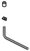 Delta Stryke RP100376 Screw & Button - 1O FM Tub Filler/ 14S