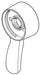 Delta Stryke:RP100377 Handle - 1L Volume 17S Shower/ 27S Div