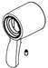 Delta Stryke:RP100379 Handle - 1L Volume 17T Shower / 27T Div