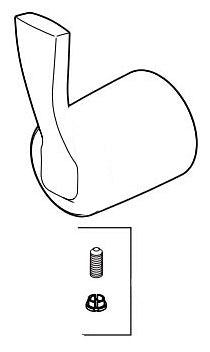 Delta Stryke RP100383RB Handle - 3/6-Setting Div