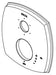 Delta Stryke:RP100391SS Escutcheon - Div Trim 6-Setting 27S/ 27T