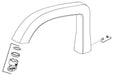 Delta Stryke RP100401RB Spout - FM Tub Filler
