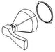Delta Stryke: Handle - 2L Wall-Mount Bath Faucet