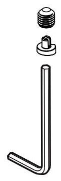 Delta Stryke RP100415 Screw & Screw Cover - WM Bath Faucet