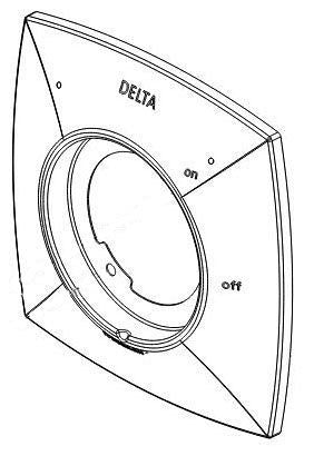 Delta Vesna RP100417 Escutcheon
