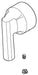 Brizo Levoir RP100426BNX Thermostatic Temperature Handle Assembly