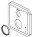 Brizo Virage RP100621BN Pressure Balance with 6F Diverter Escutcheon