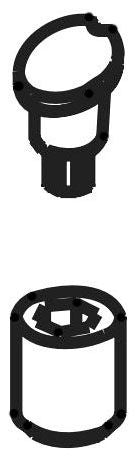 Brizo Rook RP100629BL Set Screw & Cover