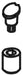 Brizo Rook RP100629BL Set Screw & Cover