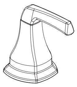 Delta Portwood RP100633SP Repair Part - Handle Assembly