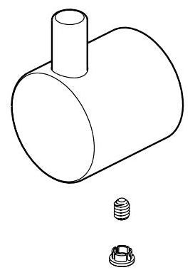 Brizo Odin RP100649BL Valve with Diverter - Diverter Handle