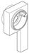 Brizo Siderna RP100654BL Thermostatic with Diverter - Volume Handle