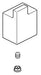 Brizo Siderna RP100655BL Valve with Diverter - Diverter Handle