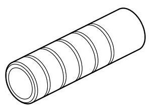 Brizo Odin RP100666 Wall Mount Tub Filler Handle Shank