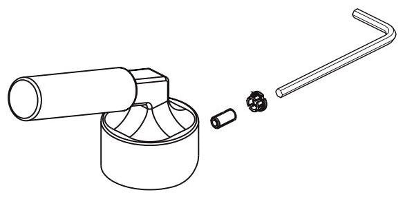 Delta RP100688 Single Metal Lever Handle Kit