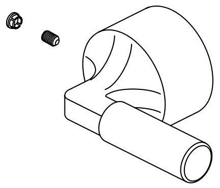 Delta RP100724 Single Metal Lever Handle Assembly - 14 Series