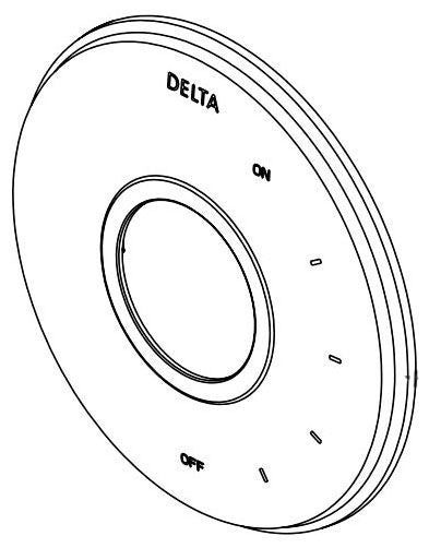 Delta RP100725 Escutcheon - 17 Series