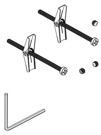 Delta Universal Showering Components RP100812 Hardware Kit