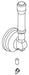 Delta Broderick RP100834BL Handle, Set Screw & Button