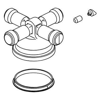 Delta Broderick RP100842CZ Handle Assembly