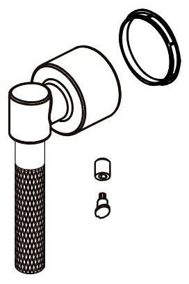Brizo Litze RP100859BLGL Pot Filler Handle Kit