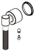 Brizo Litze RP100859BLGL Pot Filler Handle Kit