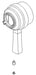 Delta Dorval RP100942 17Ts Volume Handle