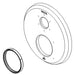 Delta Tetra RP100946CZPR 6 Function Escutcheon Assembly & Valve