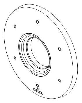 Delta Galeon RP100953PCPR 6F Diverter Escutcheon