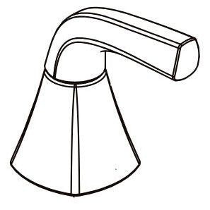 Peerless Parkwood RP100995BN Handle assembly