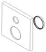 Delta RP101032CZ Escutcheon - 3 Setting Integrated Diverter