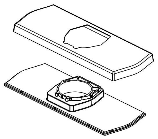 Delta Flynn RP101048 Escutcheon & Baseplate