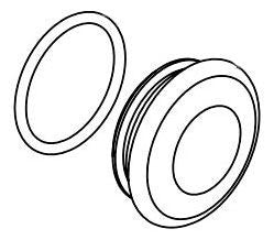 Brizo RP101117SL Screw Cap and O-Ring