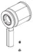 Brizo Invari RP101148PN Thermostatic Vol Handle Assembly