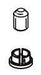 Brizo Invari RP101149GL Screw-Set, Button & Wrench