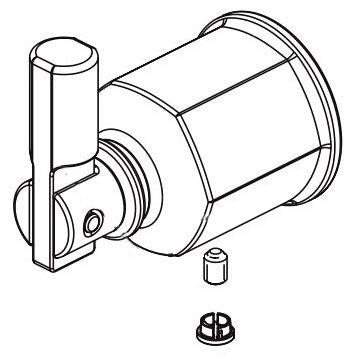 Brizo Invari RP101154GL Valve with Diverter Trim - Diverter Lever Handle