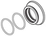 Brizo Invari RP101162GL Slide Bar Shower Arm Flange