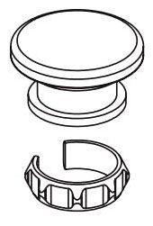 Brizo Invari RP101183GL Valve Handle Cap - Large
