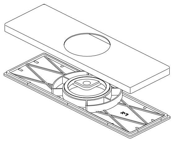 Delta RP101189BL Escutcheon