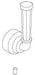 Brizo RP101245GL Handle - Rook