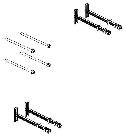 Brizo RP101261 Anchor Assemblies & Screws
