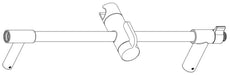 Brizo RP101272BL Shower Column - Round