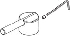Delta Nicoli RP101370CZ Metal Lever Handle Kit