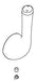 Delta Kayra: Handle, Set Screw and Button