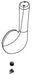 Delta Kayra RP101387 Handle, Set Screw and Button